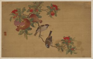 Aves, Frutas y Flores de Wu Zhang