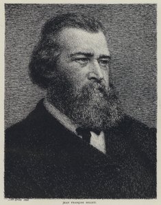 Jean Francois Millet, pintor francés (litografía) de Wyatt Eaton