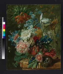 Jarrón de flores, antes de 1831