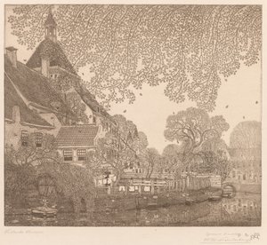 Hojas que caen, Amersfoort de Wynand Otto Jan Nieuwenkamp