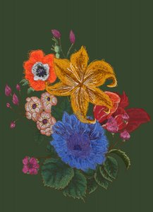 Ramo de flores de colores vivos de XHOZUCAN