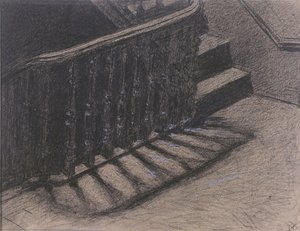 La escalera (carbón)