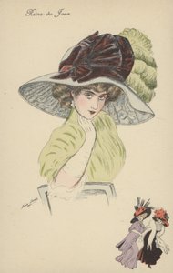 Reina del Día, niña bonita con gran sombrero