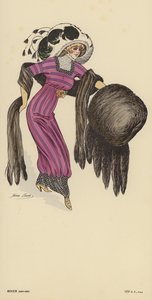 Moda de invierno 1910-1911