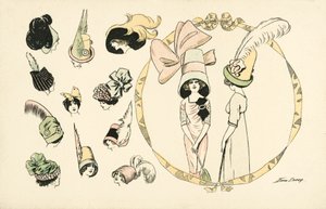 Modas de sombreros de mujer de Xavier Sager