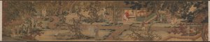 Los Nueve Ancianos de la Montaña de la Fragancia, 1426-1452 de Xie Huan
