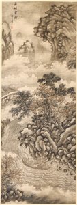 Nubes y olas en el desfiladero de Wu, 1368-1644 de Xie Shichen