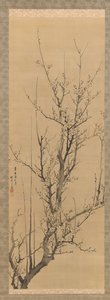Flores de ciruelo, fechado en 1851