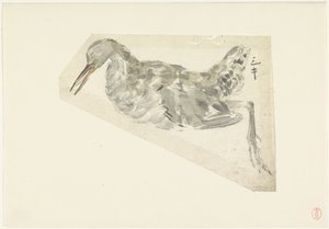Pájaro de agua muerto de Yamamoto Shinryo Baiitsu