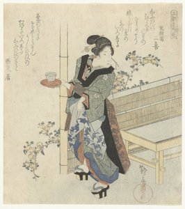 camarera en flores yamabuki Flores famosas de las tres capitales (título de la serie) Santo meishobana (título de serie sobre objeto)
