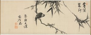 Pájaro Durmiendo en un Ciruelo, principios de 1900s