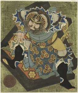 Fan Kuai (Hankai), de la serie "Tres puertas rotas (Haitatsu sanban)" de Yashima Gakutei