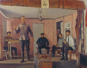 Convocatoria de un Comité de Aldea de Yefim Cheptsov