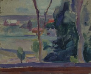 Paisaje, 1905 de Yelena Genrichovna Guro