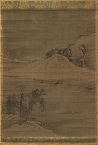 Paisaje con pescadores, 1600s de Yi Bul hae