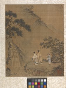 Álbum Escena de jardín (tinta sobre papel) de Ying Qiu