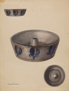 Fuente para Hornear, c. 1936 de Yolande Delasser