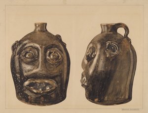 Jarra grotesca, c. 1936 de Yolande Delasser