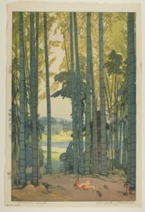 Bosque de bambú de Yoshida Hiroshi