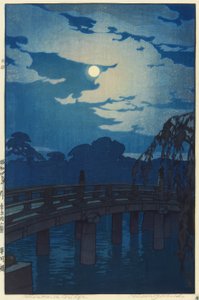 El puente Hirakawa de Yoshida Hiroshi