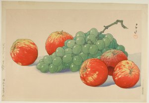 Uvas y manzanas