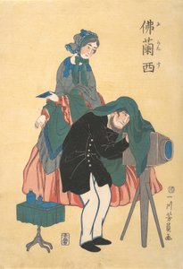 Fotógrafo francés, 1861 de Yoshikazu
