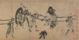 Zhong Kui viajando