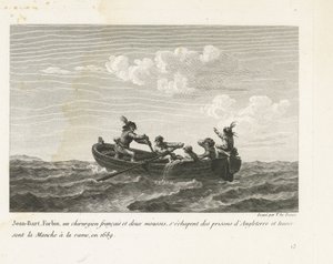 Jan Bart escapa de una prisión inglesa y cruza el Canal en un bote de remos, 1689 Jean-Bart, Forbin, un operation français et deux mousses s