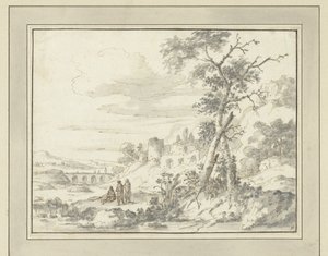 Paisaje montañoso con ruinas de Zacharias Blijhooft