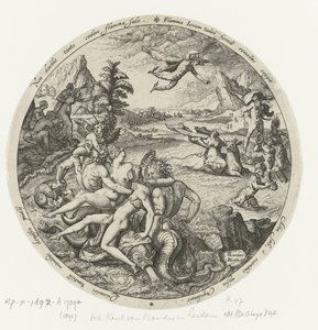 El robo de Europa de Zacharias Dolendo (attributed to)