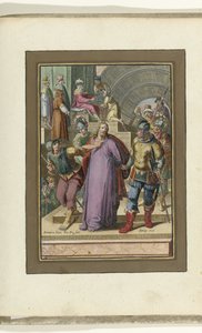 Cristo llevado ante Pilato Pasión de Cristo (título de la serie) de Zacharias Dolendo