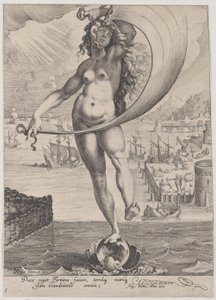 Fortuna, de Virtudes y Vicios, 1596-97 de Zacharias Dolendo