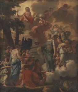 Un sacrificio a Apolo de Zacharias Webber