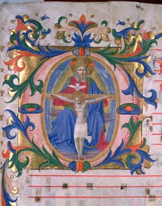 Ms 523 f.166r Inicial historiada 