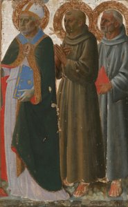 Santos Zenobio, Francisco y Antonio de Padua de Zanobi di Benedetto Strozzi