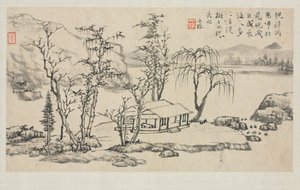 Álbum de paisajes en varios estilos: Paisaje después de Ni Zan