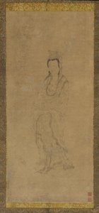 Guanyin de Pie, siglo XVII de Zhang Hong