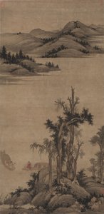Fishermen-Hermits in Stream and Mountain de Zhao Yong