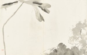 Paisajes y flores, álbum de seis hojas de Zhu da Bada Shanren
