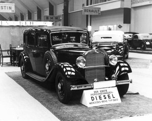 Mercedes-Benz 260D berlina diesel, Berlín 1936