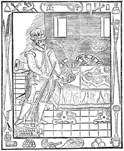 Alessandro Capo Bianco, ingeniero militar italiano de Ferdinand Georg Waldmuller
