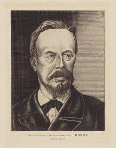 Alexandre-Stephanovich Popov, físico ruso, c 1905 de Frederick (attr. to) Barnard