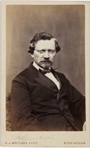 August Wilhelm von Hofmann, químico orgánico alemán, mediados-finales del siglo XIX de Frederick (attr. to) Barnard