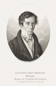 Augustin Jean Fresnel, físico francés de Frederick (attr. to) Barnard