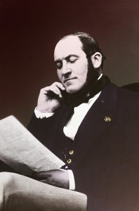 Barón Georges Eugene Haussmann. circa 1865 (foto en b/n)
