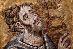 Basílica de San Marcos. San Bartolomé. Mosaico.