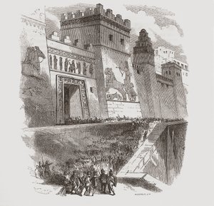 Captura de Babilonia por Ciro el Grande de . .