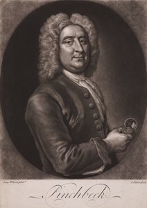 Christopher Pinchbeck, relojero y fabricante de juguetes inglés, c 1725 de Frederick (attr. to) Barnard