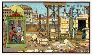 Sitio de construcción, c.1910