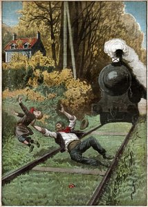Coraje de un ferroviario de Ferdinand Georg Waldmuller